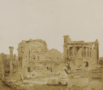 View of the Erechtheum from the Southwest by James Robertson